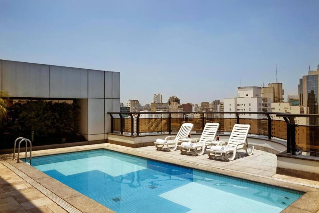 Apart-Hotel Dentro Do Transamerica Executive Faria Lima São Paulo Exteriér fotografie